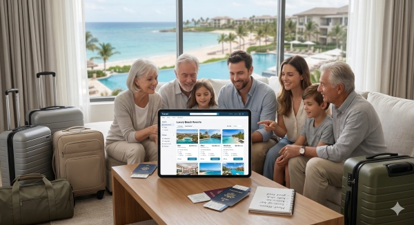 All-inclusive offers travel planning scene showing how to choose the perfect stress-free getaway.