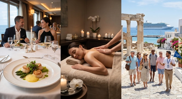 evaluating best time cruise deals with onboard perks dining spa excursions